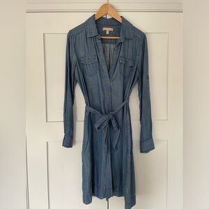 Banana Republic Chambray Shirtdress